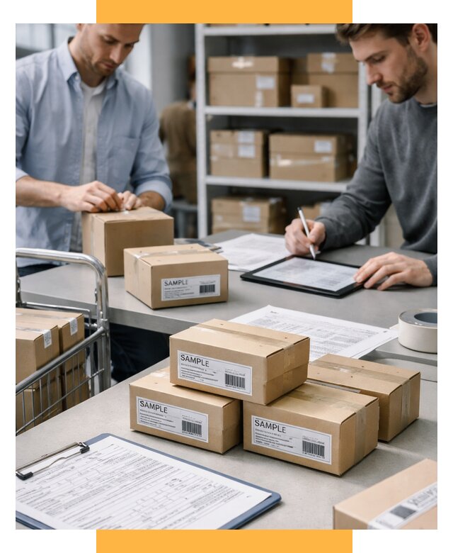 Доставка образцов и малых партий от 7643 р., СетСервис-Срс