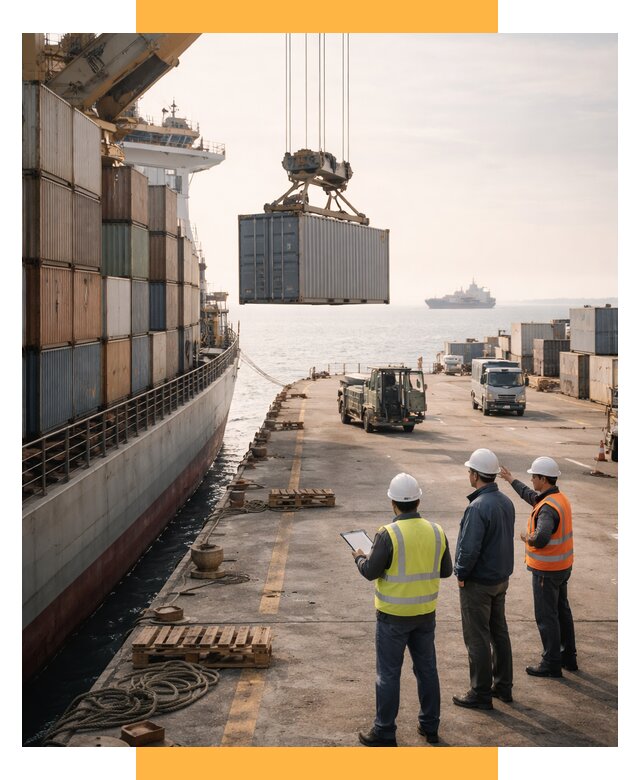 Морские перевозки грузов по миру от 45855 р. | СетСервис-Срс