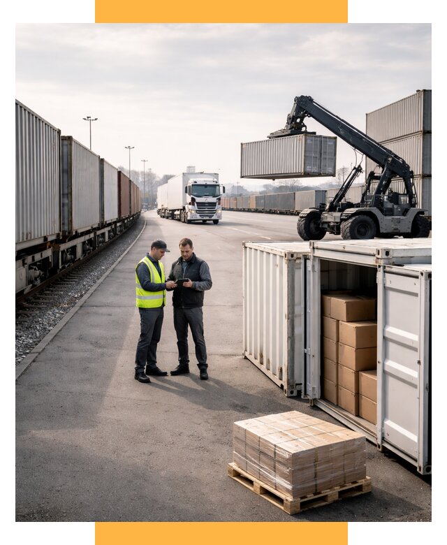 Международные мультимодальные перевозки от 45855 р. | СетСервис-Срс