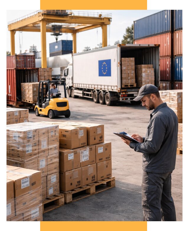 Доставка грузов из Европы от 12228 р., логистика СетСервис-Срс