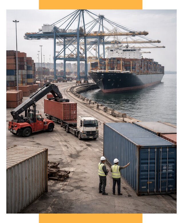 Морские перевозки из Европы от 61140 р. за контейнер | СетСервис-Срс