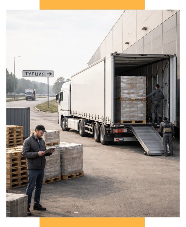 Автоперевозки и доставка фурой из Турции от 122280 р. | СетСервис-Срс