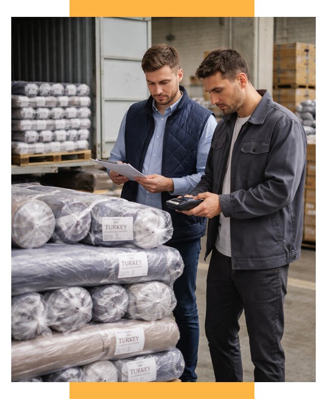 Доставка текстиля из Турции от 45855 р. под ключ, СетСервис-Срс