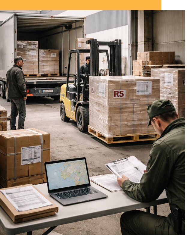 Доставка грузов в Сербию от 45855 руб, международные перевозки