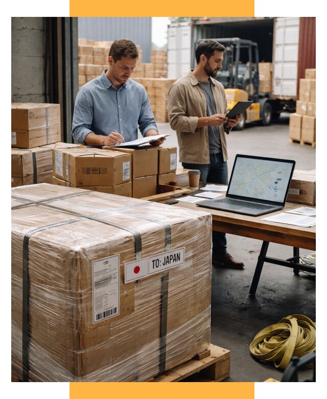 Доставка грузов в Японию от 25475 р., логистика СетСервис-Срс