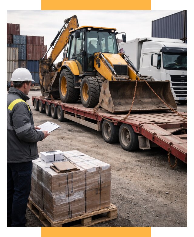 Международная перевозка спецтехники от 45855 р., СетСервис-Срс