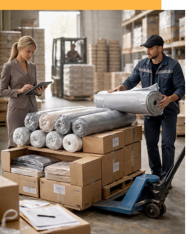 Перевозка текстиля по миру от 15285 руб. с таможней и страхованием