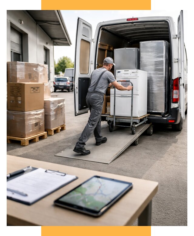 Перевозка бытовой техники от 6624 р. - логистика СетСервис-Срс