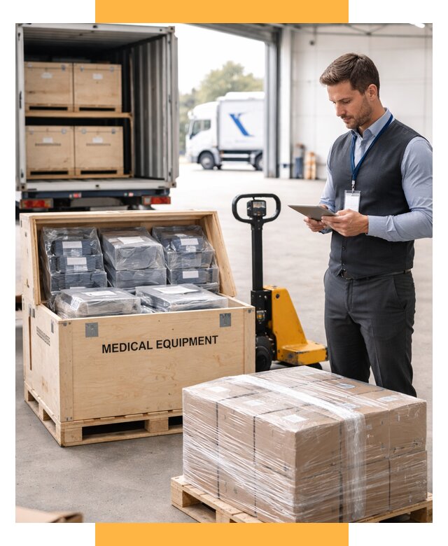 Перевозка медицинского оборудования от 15285 р. в СетСервис-Срс