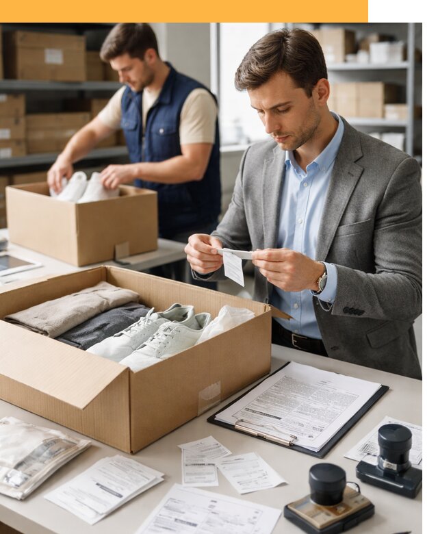 Таможенное оформление одежды и обуви по выгодной цене от 6624 руб