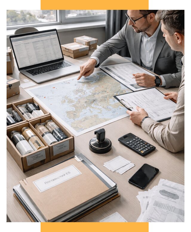 Поиск европейского поставщика от 15285 р., СетСервис-Срс